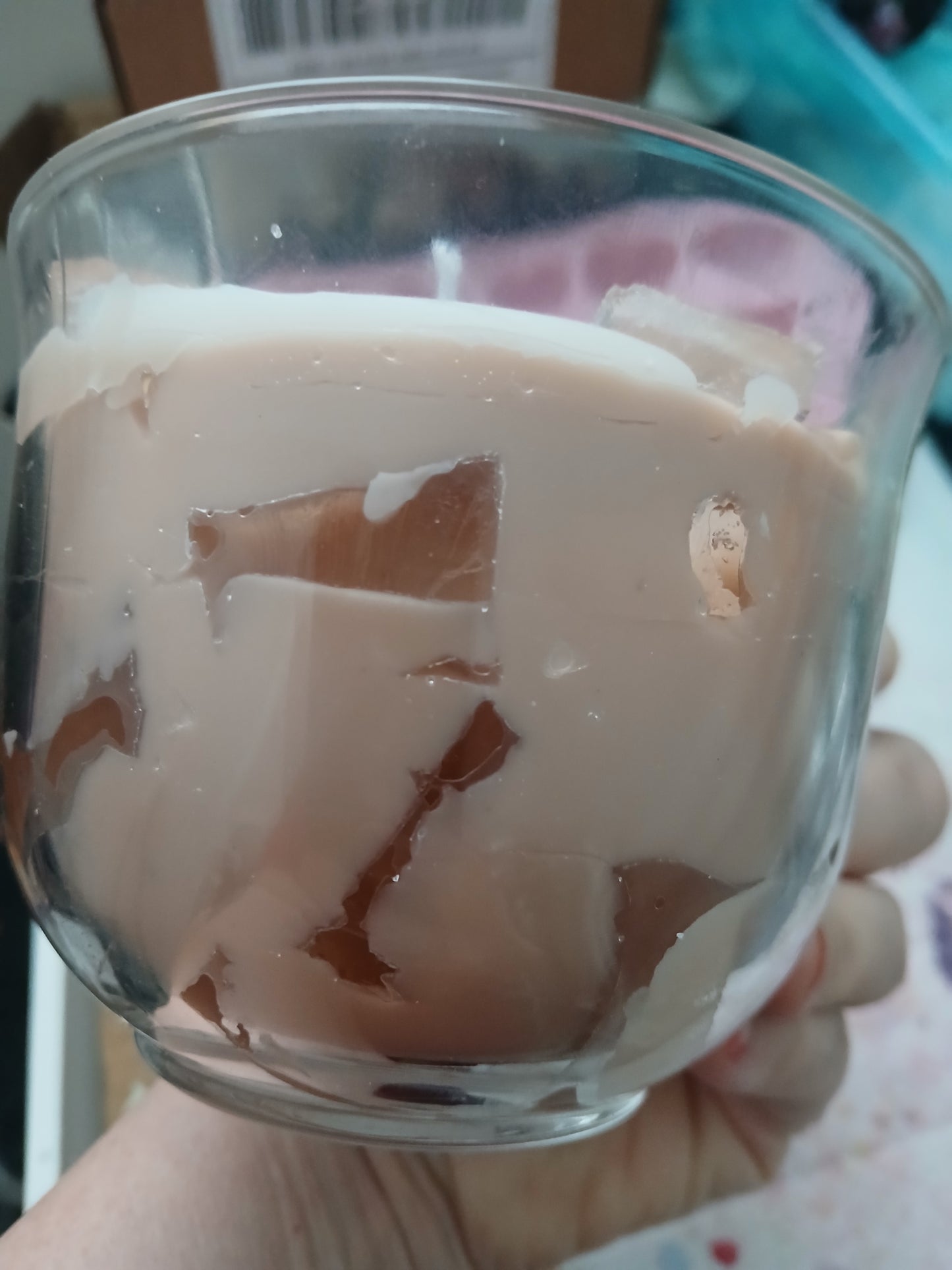 Vanilla ice coffee candle