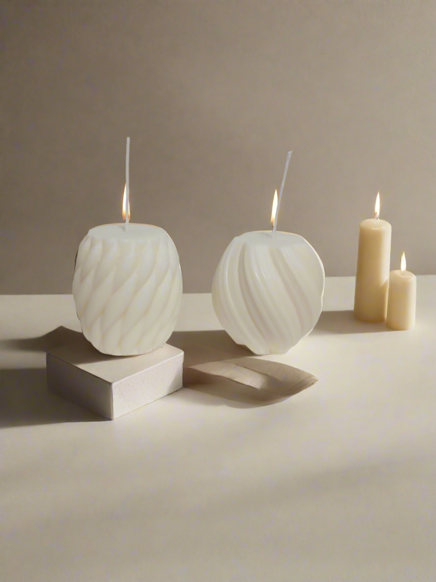 Wave candles