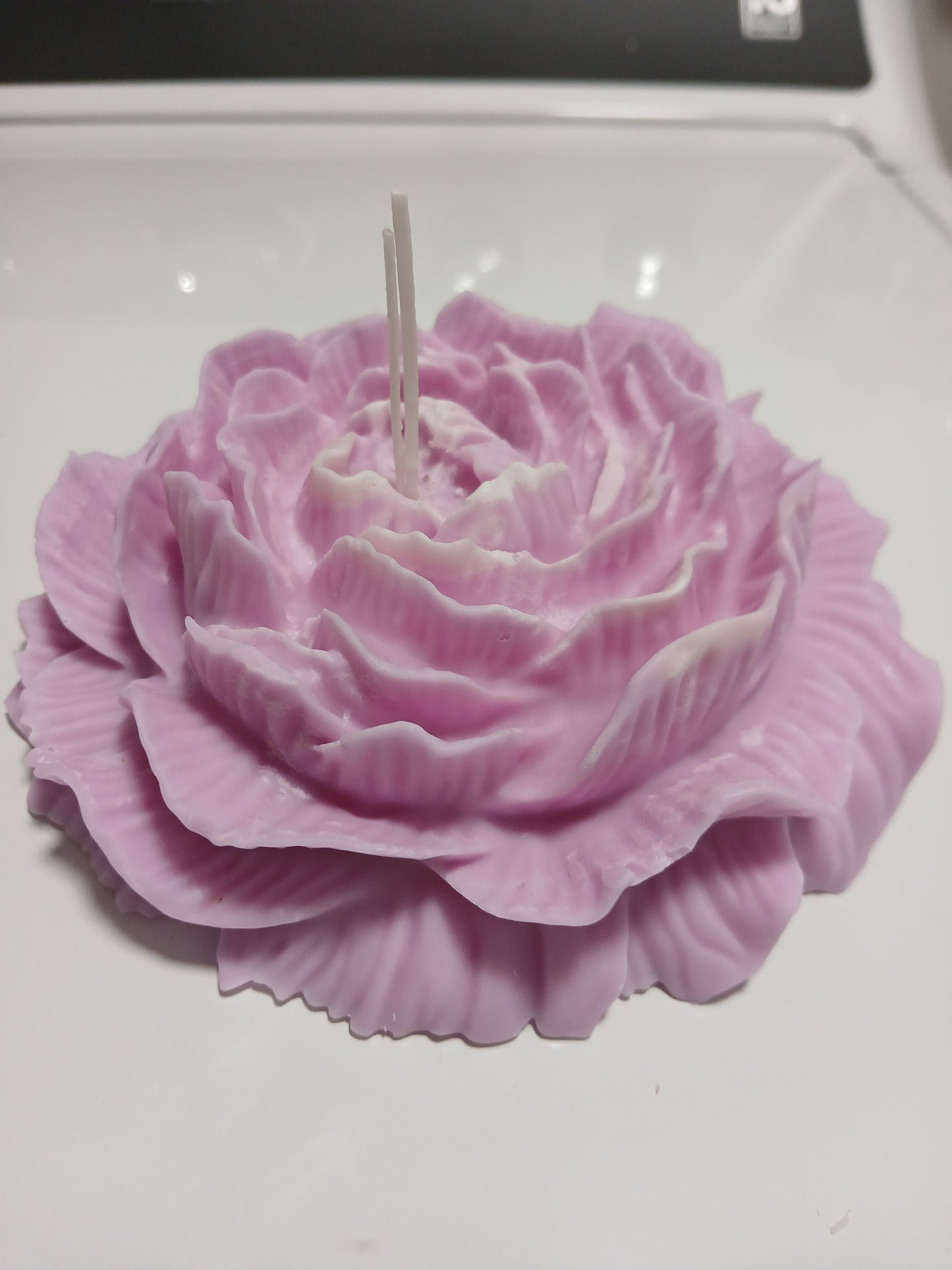 X large flower candle